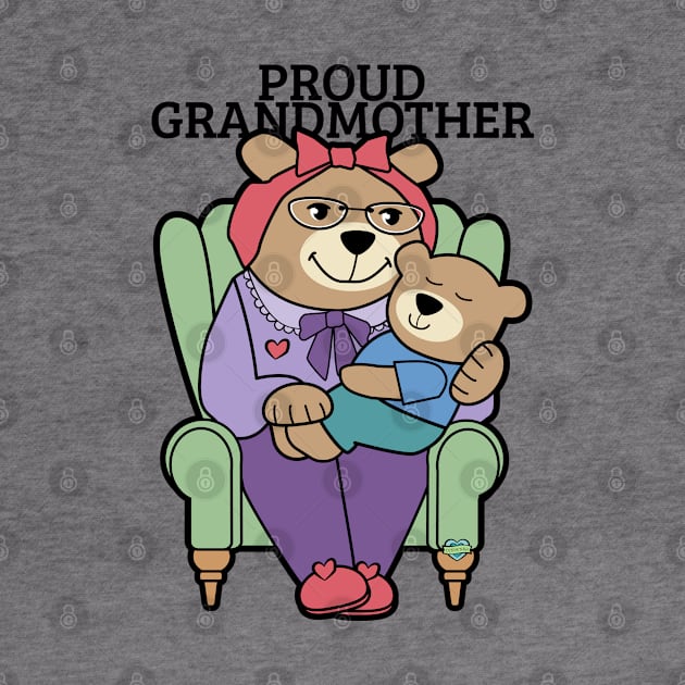 Proud Grandmother Bear with Child by Sue Cervenka